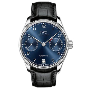 [스페셜오더]IWC-아이더블유씨 포르투기저 오토매틱 스틸 블루다이얼 워치 42mm 