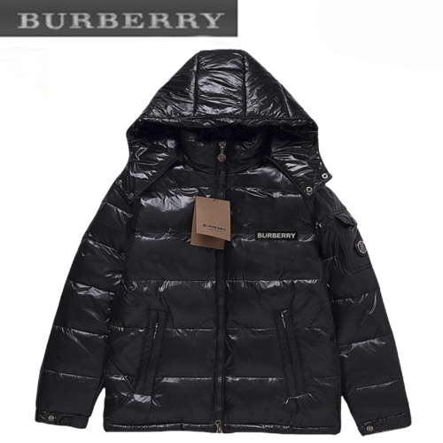 BURBERRY-11244 버버리 블랙 패치 장식 패딩 남여공용