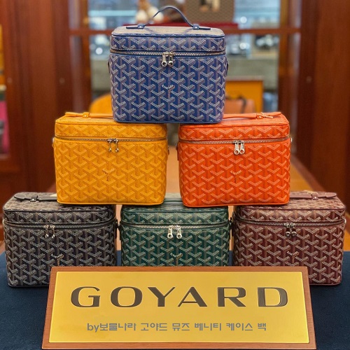 [스페셜오더]GOYARD-고야드 뮤즈 베니티 케이스 백 / 11컬러