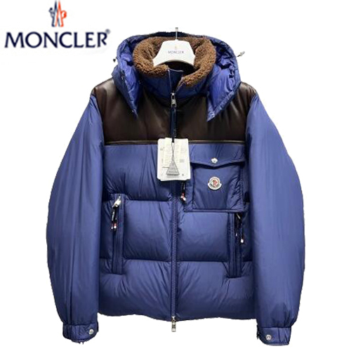 MONCLER-01013 몽클레어 블루/블랙 Braye 패딩 남여공용