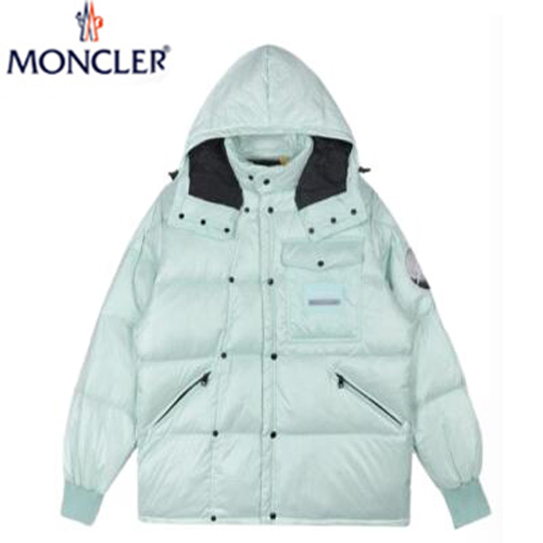 MONCLER-11245 몽클레어 민트 블루 나일론 패딩 남여공용