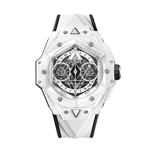 [스페셜오더]HUBLOT-위블로 빅뱅 상 블루 II 화이트 매직 시계 45mm