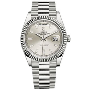 [스페셜오더]ROLEX-228239 롤렉스 오이스터 퍼페츄얼 데이-데이트 스틸 실버 다이얼 40mm 