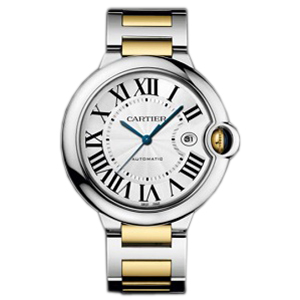 [스페셜오더]Cartier-까르띠에 발롱 블루 드 까르띠에 옐로우 골드 스틸 워치 42mm 