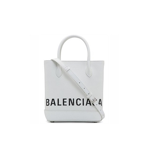 [스페셜오더]BALENCIAGA-596159 발렌시아가 화이트 빌 VILLE XXS 토트백