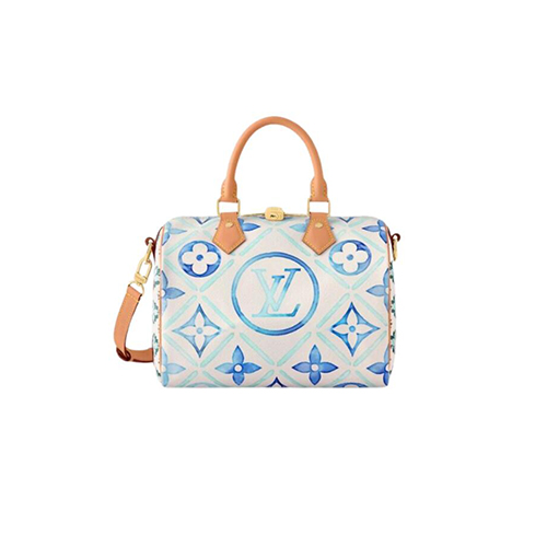 [스페셜오더]LOUIS VUITTON-M11264 루이비통 라군 블루 모노그램 타일 스피디 반둘리에 25