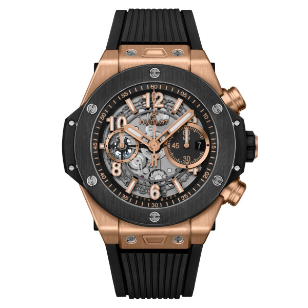 [스페셜오더][BBF]Hublot-빅뱅 유니코 18K 킹 골드 세라믹 레플워치 44mm 1:1 Best Edition - 421.OM.1180.RX