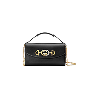 [스페셜오더]GUCCI-564718 1000 구찌 주미 블랙 가죽 미니 숄더백