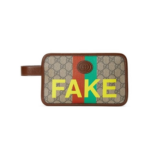 [스페셜오더]GUCCI-636243 8280 #구찌명품스타일 GG 수프림 Fake/Not 프린트 코스매틱 뷰티 케이스