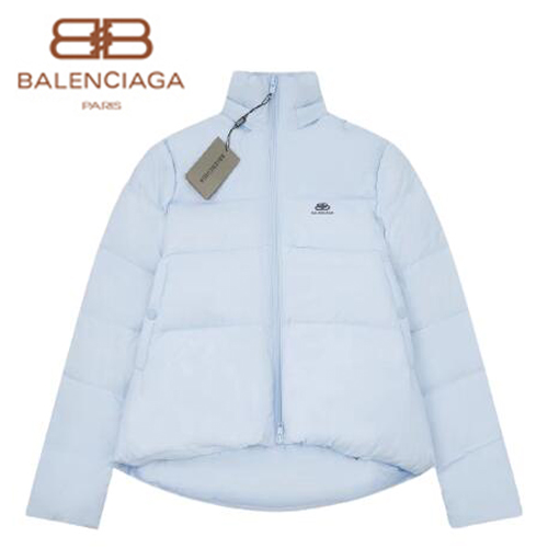 BALENCIAGA-110210 발렌시아가 라이트 블루 나일론 패딩 남여공용