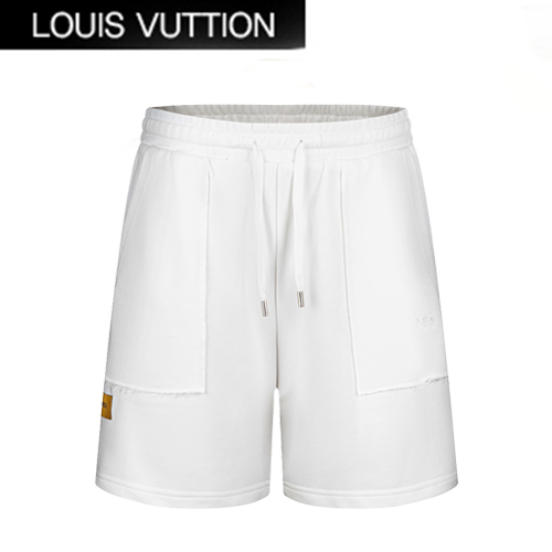 LOUIS VUITTON-06184 루이비통 화이트 코튼 스웨트쇼츠 남성용