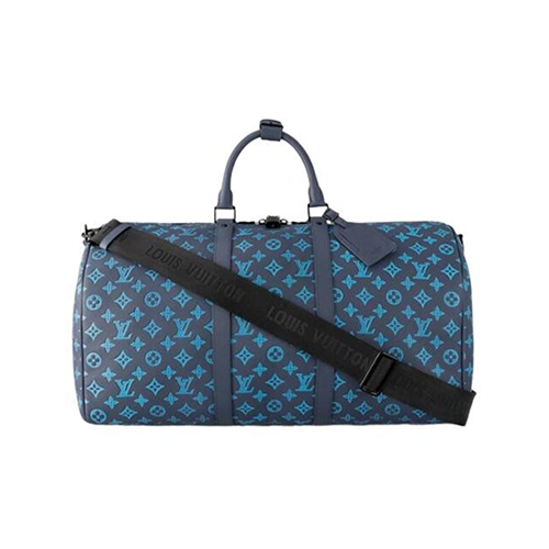 [스페셜오더]LOUIS VUITTON-M46593 루이비통 네이비 모노그램 송아지 가죽 키폴 반둘리에 50