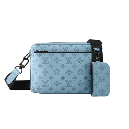 [스페셜오더]LOUIS VUITTON-M14781 루이비통 스카이 블루 모노그램 섀도우 트리오 메신저