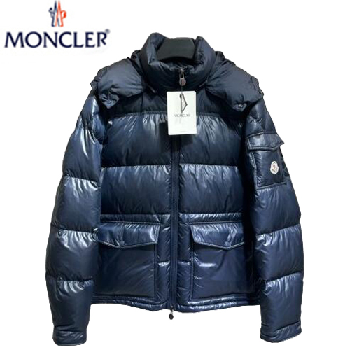 MONCLER-11057 몽클레어 네이비 나일론 패딩 남여공용