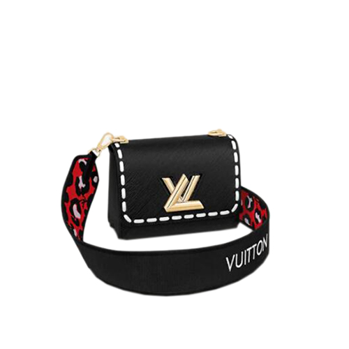 [스페셜오더]LOUIS VUITTON-M58723 루이비통 블랙 에삐 레더 스티칭 디테일 트위스트 PM