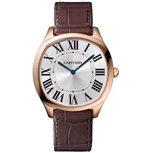 [스페셜오더]Cartier-까르띠에 드라이브 드 까르띠에 엑스트라 플랫 핑크골드 실버다이얼 워치 39mm 